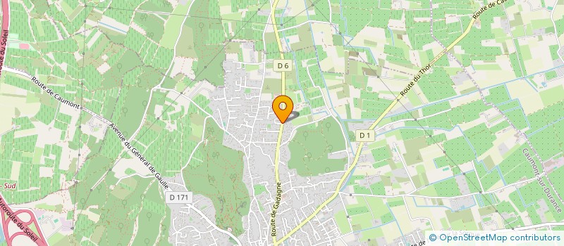 localisation de l'entreprise MONSIEUR LAURENT COSTE  CAUMONT-SUR-DURANCE