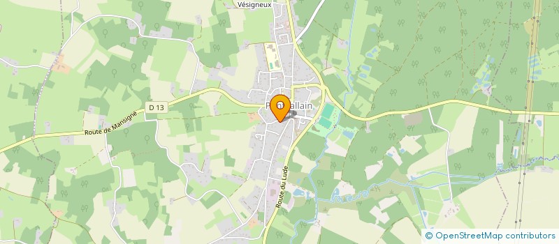 localisation de l'entreprise MONSIEUR LAURENT COULON  MANSIGNE