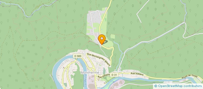 localisation de l'entreprise MONSIEUR LAURENT COUPAYE  MONTHERME