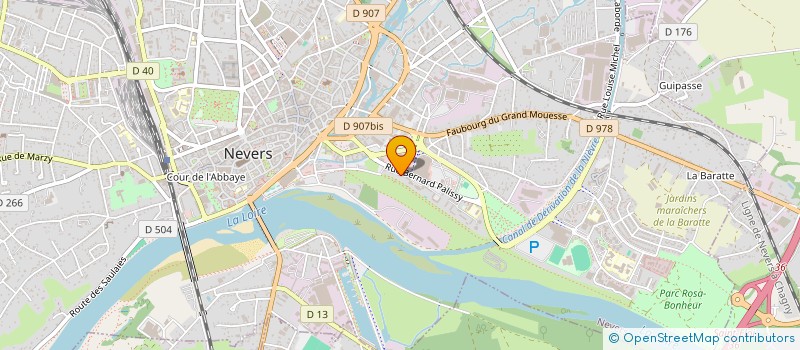 localisation de l'entreprise MONSIEUR LAURENT COUPE à NEVERS
