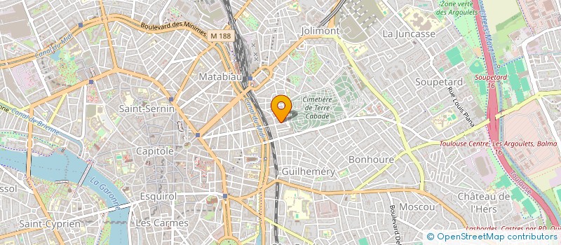 localisation de l'entreprise MONSIEUR LAURENT COURNILLE à TOULOUSE