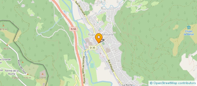 localisation de l'entreprise MONSIEUR LAURENT COURROY  RUPT-SUR-MOSELLE