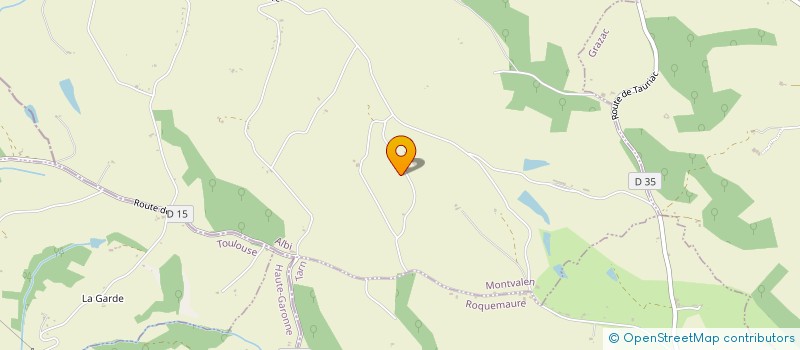 localisation de l'entreprise MONSIEUR LAURENT COURSIERES  LA SAUZIERE-SAINT-JEAN