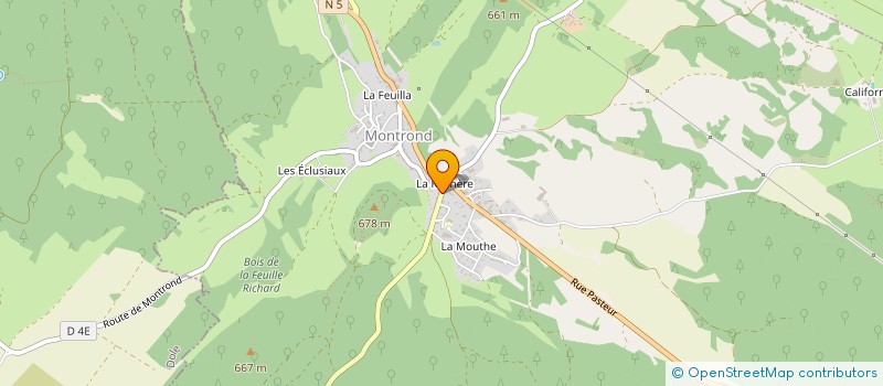 localisation de l'entreprise MONSIEUR LAURENT COURTOIS à MONTROND