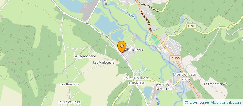 localisation de l'entreprise MONSIEUR LAURENT COUSIN  SAINT-PHILBERT-SUR-RISLE