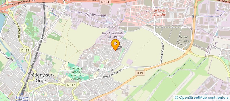 localisation de l'entreprise MONSIEUR LAURENT COUTANTIC  SAINT-VRAIN