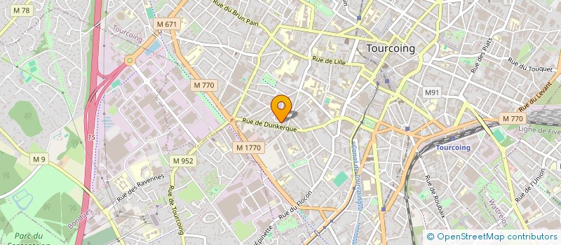 localisation de l'entreprise MONSIEUR LAURENT COUVILLERS à TOURCOING
