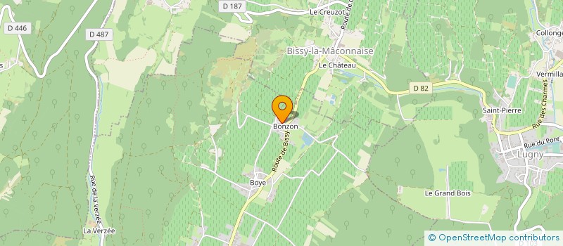 localisation de l'entreprise MONSIEUR LAURENT CREPEAU  SAINT-GENGOUX-DE-SCISSE