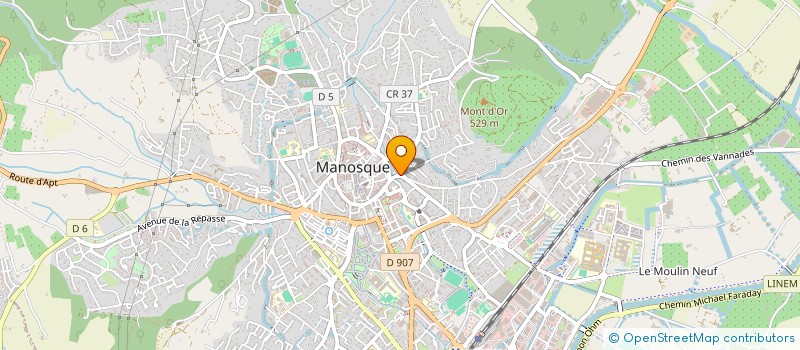 localisation de l'entreprise MONSIEUR LAURENT CREPEL à MANOSQUE