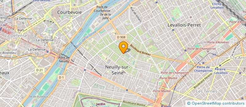 localisation de l'entreprise MONSIEUR LAURENT CRESP à NEUILLY-SUR-SEINE