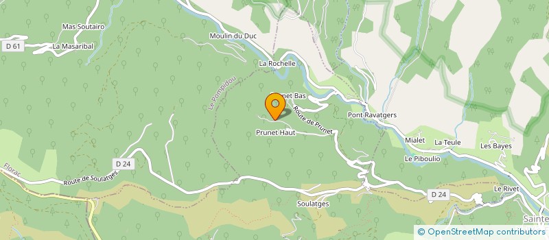 localisation de l'entreprise MONSIEUR LAURENT CRESPIN  SAINT-MARTIN-DE-LANSUSCLE