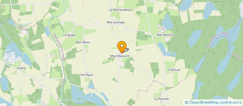 localisation de l'entreprise MONSIEUR LAURENT CRET à DOMPIERRE-SUR-VEYLE