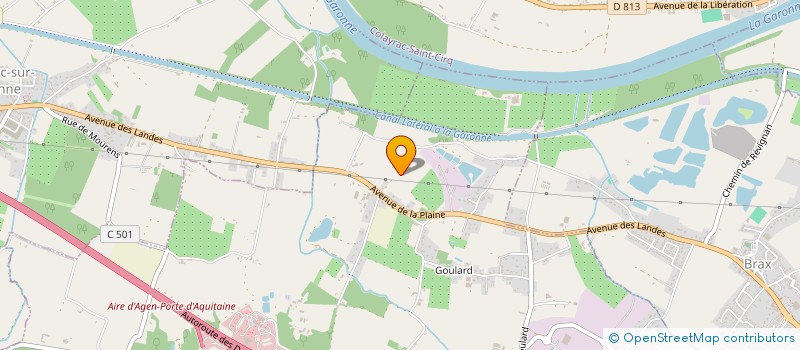 localisation de l'entreprise MONSIEUR LAURENT CRISTOFOLI  ESTILLAC