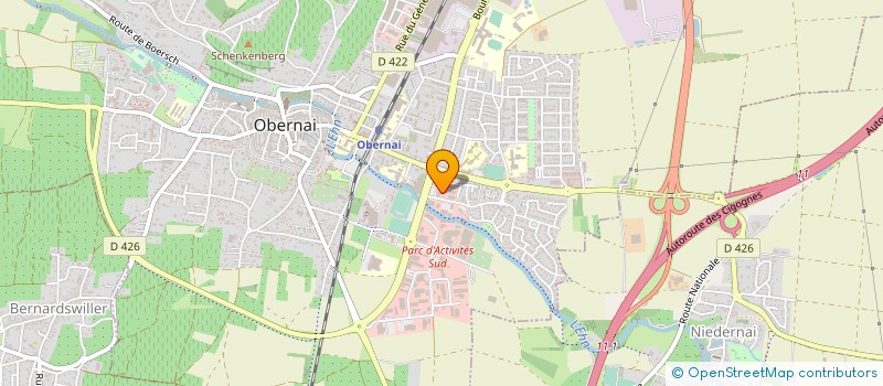 localisation de l'entreprise MONSIEUR LAURENT CROCE à OBERNAI