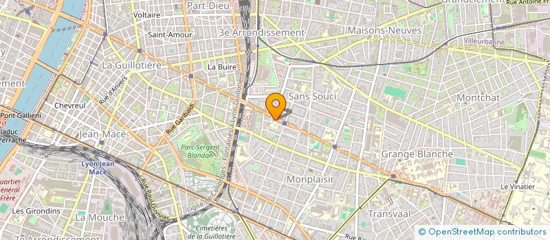 localisation de l'entreprise MONSIEUR LAURENT CROISE  LYON