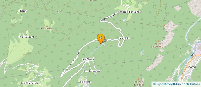 localisation de l'entreprise MONSIEUR LAURENT CRUAU  SECHILIENNE