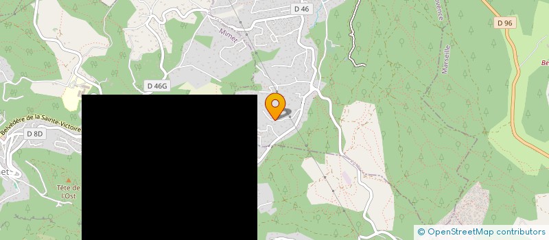 localisation de l'entreprise MONSIEUR LAURENT CUADRADO  BELCODENE