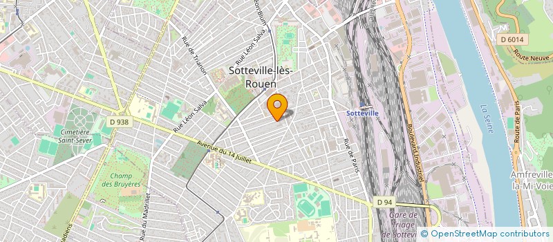 localisation de l'entreprise MONSIEUR LAURENT CUILLIER à SOTTEVILLE-LES-ROUEN