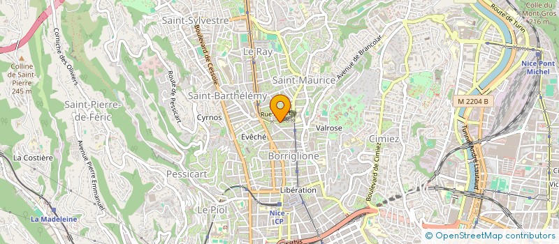 localisation de l'entreprise MONSIEUR LAURENT-CYPRIEN GIRAUD à NICE