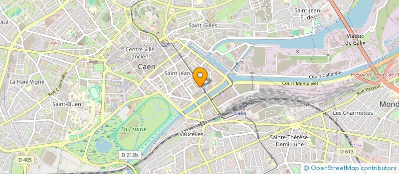 localisation de l'entreprise MONSIEUR LAURENT CYRILLE à CAEN