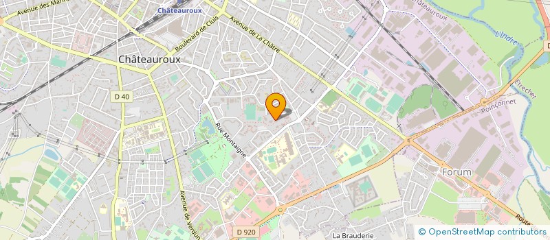 localisation de l'entreprise MONSIEUR LAURENT D ARRIGO à CHATEAUROUX