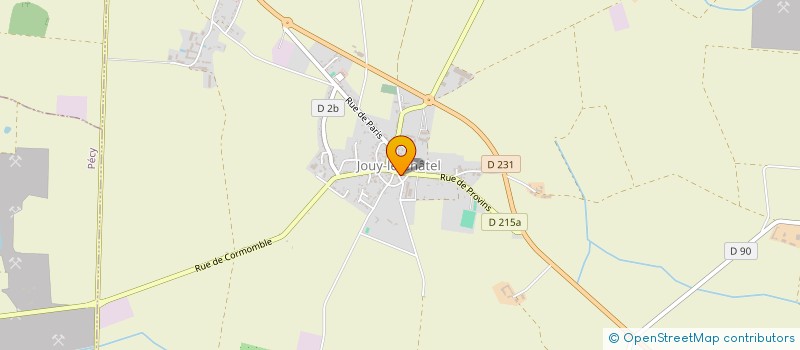 localisation de l'entreprise MONSIEUR LAURENT DA SILVA à JOUY-LE-CHATEL