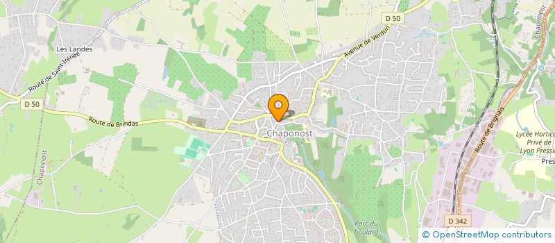 localisation de l'entreprise MONSIEUR LAURENT DADAT  CHAPONOST