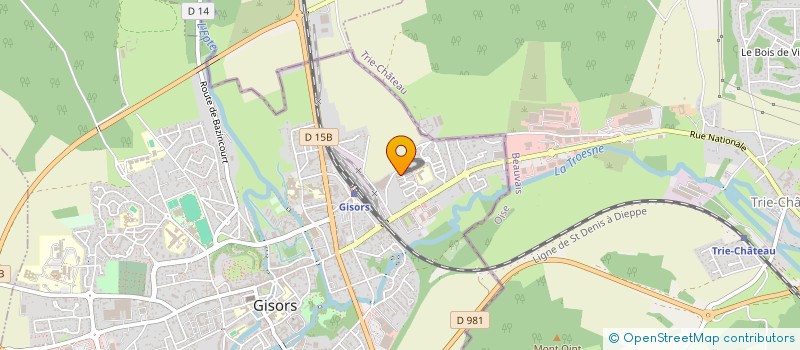 localisation de l'entreprise MONSIEUR LAURENT DAGAUD à GISORS