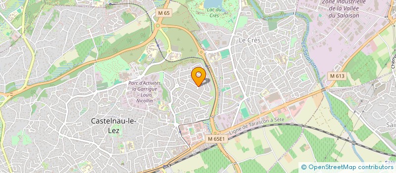 localisation de l'entreprise MONSIEUR LAURENT DAGUET  CASTELNAU-LE-LEZ