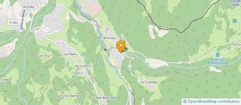 localisation de l'entreprise MONSIEUR LAURENT DAIFELI  SAINT-GERVAIS-LES-BAINS