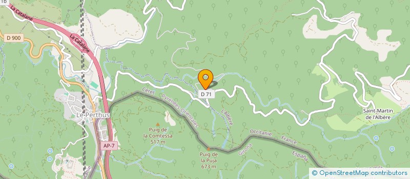 localisation de l'entreprise MONSIEUR LAURENT DAL ZOVO  MAUREILLAS-LAS-ILLAS