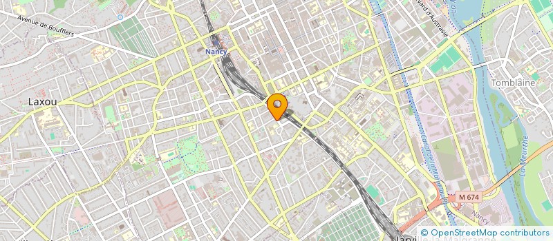 localisation de l'entreprise MONSIEUR LAURENT DALLA FAVERA  NANCY