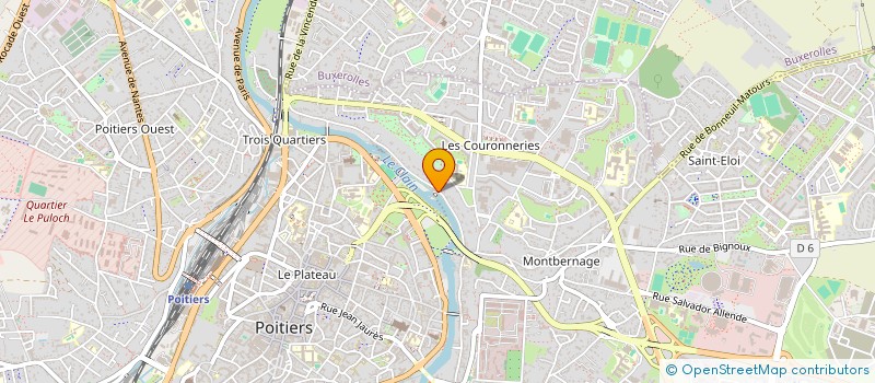 localisation de l'entreprise MONSIEUR LAURENT DALLAGNOL à POITIERS