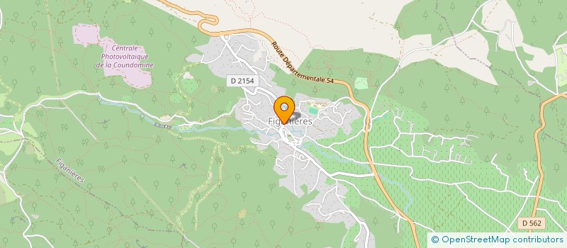 localisation de l'entreprise MONSIEUR LAURENT DALMASSO  CALLAS