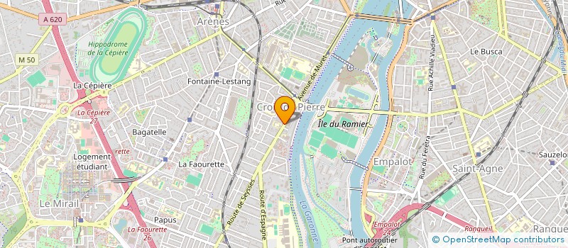 localisation de l'entreprise MONSIEUR LAURENT DALQUIER  SEVERAC D'AVEYRON