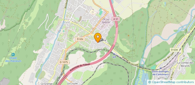 localisation de l'entreprise MONSIEUR LAURENT DAMIER  VIF