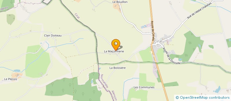 localisation de l'entreprise MONSIEUR LAURENT DANIEL à CIRAL