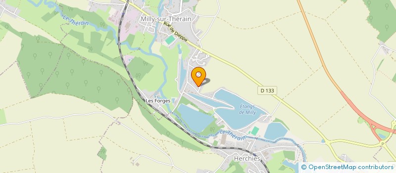 localisation de l'entreprise MONSIEUR LAURENT DANNET  MILLY-SUR-THERAIN