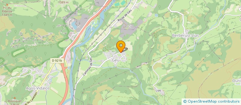 localisation de l'entreprise MONSIEUR LAURENT DANTRAS  GEU