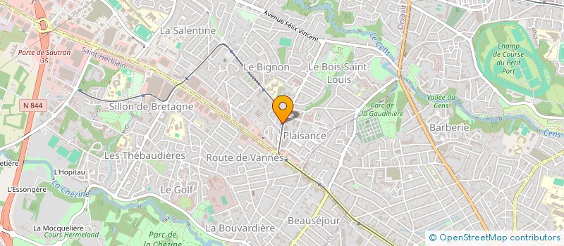 localisation de l'entreprise MONSIEUR LAURENT DANVEL à NANTES