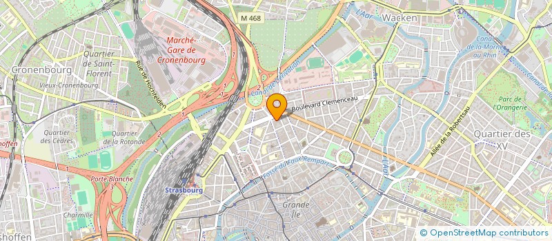 localisation de l'entreprise MONSIEUR LAURENT DANZO à STRASBOURG
