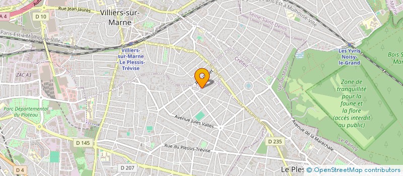 localisation de l'entreprise MONSIEUR LAURENT DAOUDAL à VILLIERS-SUR-MARNE