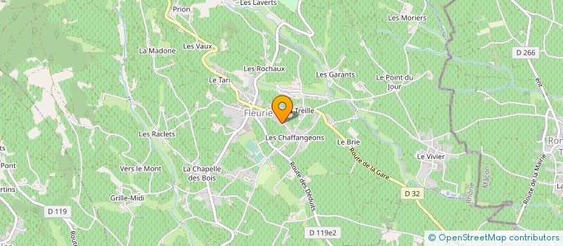 localisation de l'entreprise MONSIEUR LAURENT DARGAUD à FLEURIE