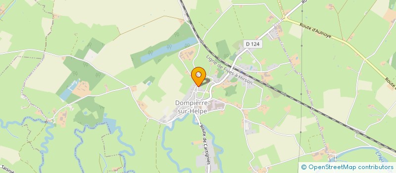 localisation de l'entreprise MONSIEUR LAURENT DARLY  DOMPIERRE-SUR-HELPE