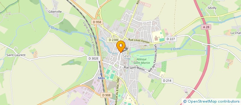 localisation de l'entreprise MONSIEUR LAURENT DARTHENAY à LISIEUX