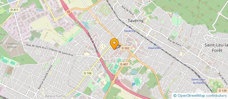 localisation de l'entreprise MONSIEUR LAURENT DATICHE à TAVERNY