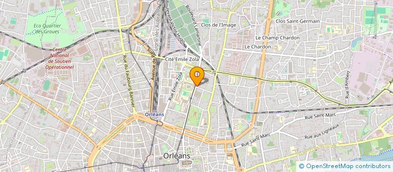 localisation de l'entreprise MONSIEUR LAURENT DAUBERT à ORLEANS