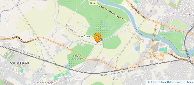 localisation de l'entreprise MONSIEUR LAURENT DAVICINO  MONTBETON