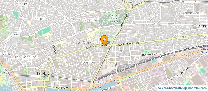 localisation de l'entreprise MONSIEUR LAURENT DAVID à LE HAVRE