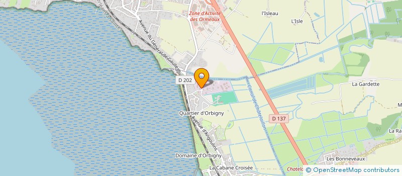 localisation de l'entreprise MONSIEUR LAURENT DAVID à CHATELAILLON-PLAGE